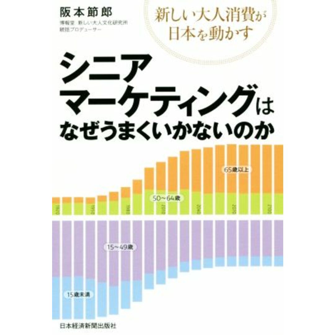 シニアマーケティングはなぜうまくいかない 新しい大人消費が日本を動かす/阪本節郎(著者) エンタメ/ホビーの本(ビジネス/経済)の商品写真