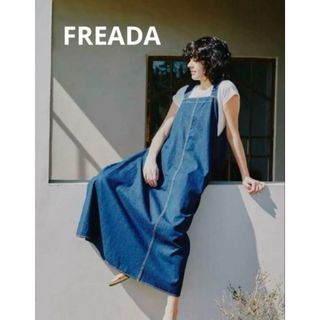FREAK'S STORE - freada フリーダ　バックリボンデニムワンピース　argue ロンハーマン