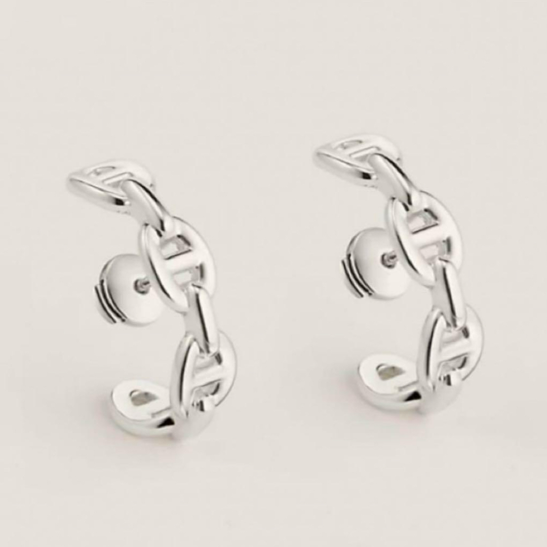 HERMES(エルメス)のシェーヌダンクル ピアス レディースのアクセサリー(ピアス)の商品写真