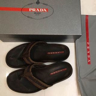 プラダ(PRADA)の人気！プラダのビーチサンダル 箱と袋は別売り(サンダル)