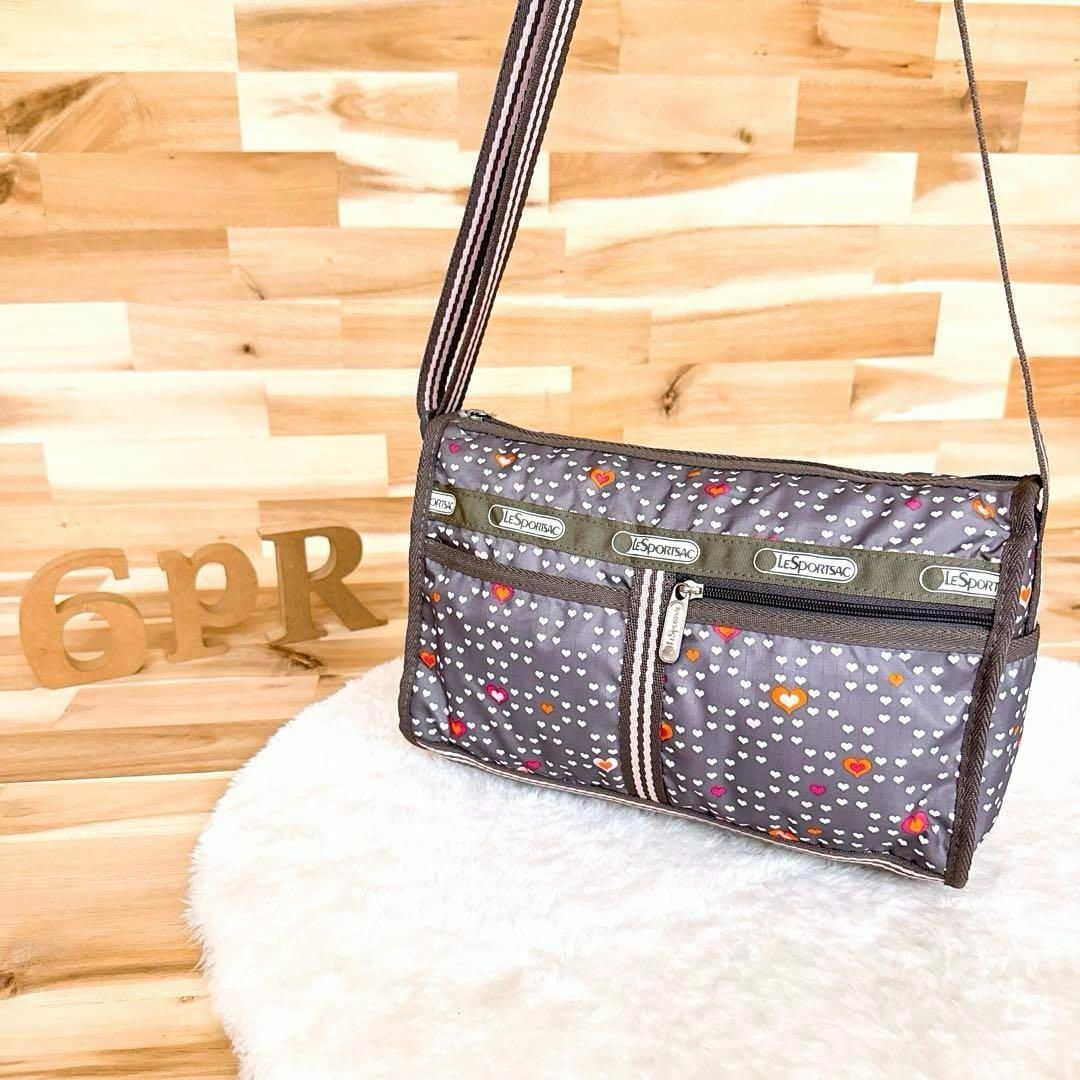 【2025年最新】大人気ブランドの人気アイテム  LeSportsac - 【レスポートサック】ミニ ハート サークル バッグ