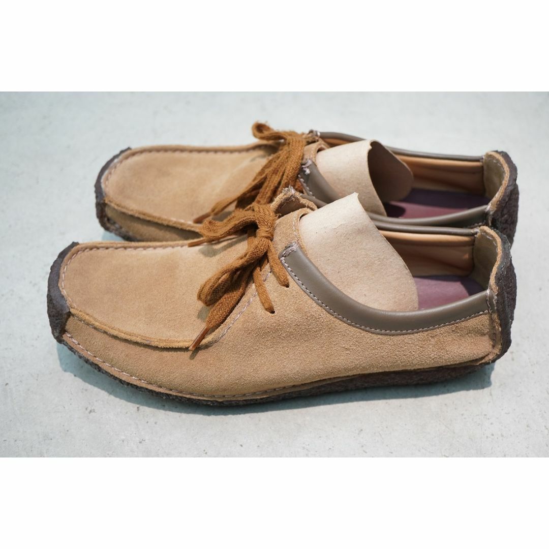 高級品市場 Natalie Clarks 正規 美品 - Clarks オークウッド 519P スエード 靴