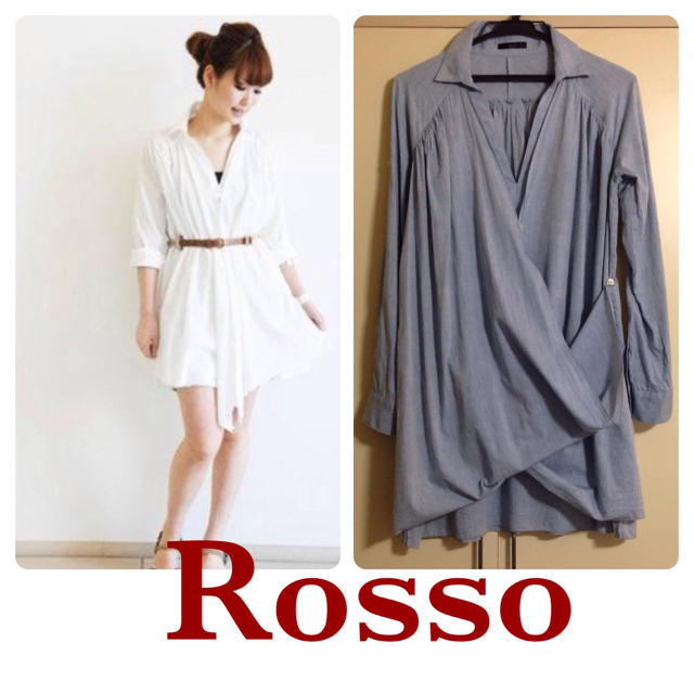 URBAN RESEARCH(アーバンリサーチ)のRosso2wayシャツワンピース レディースのワンピース(ミニワンピース)の商品写真