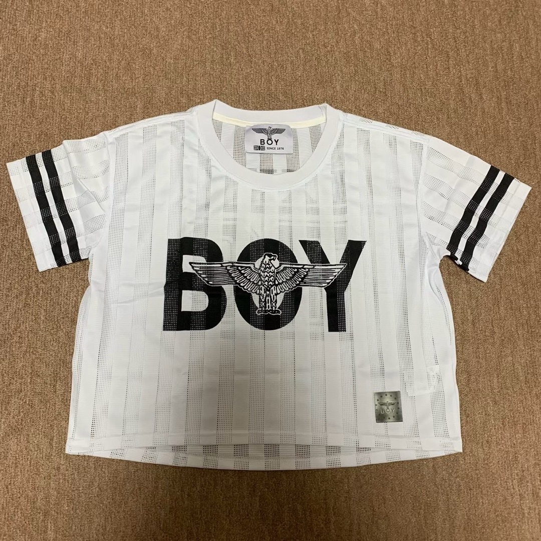 Boy London(ボーイロンドン)の未使用 BOY LONDON 透け感 半袖トップス レディースのトップス(Tシャツ(半袖/袖なし))の商品写真