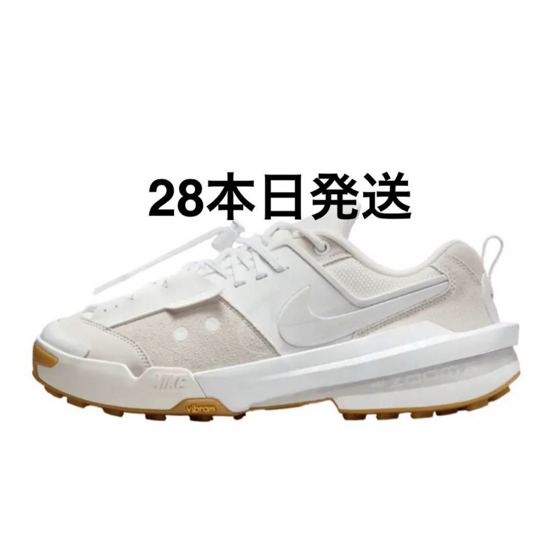 スニーカー sacai - NIKE SACAI ZEGAMADOME SP WHITE