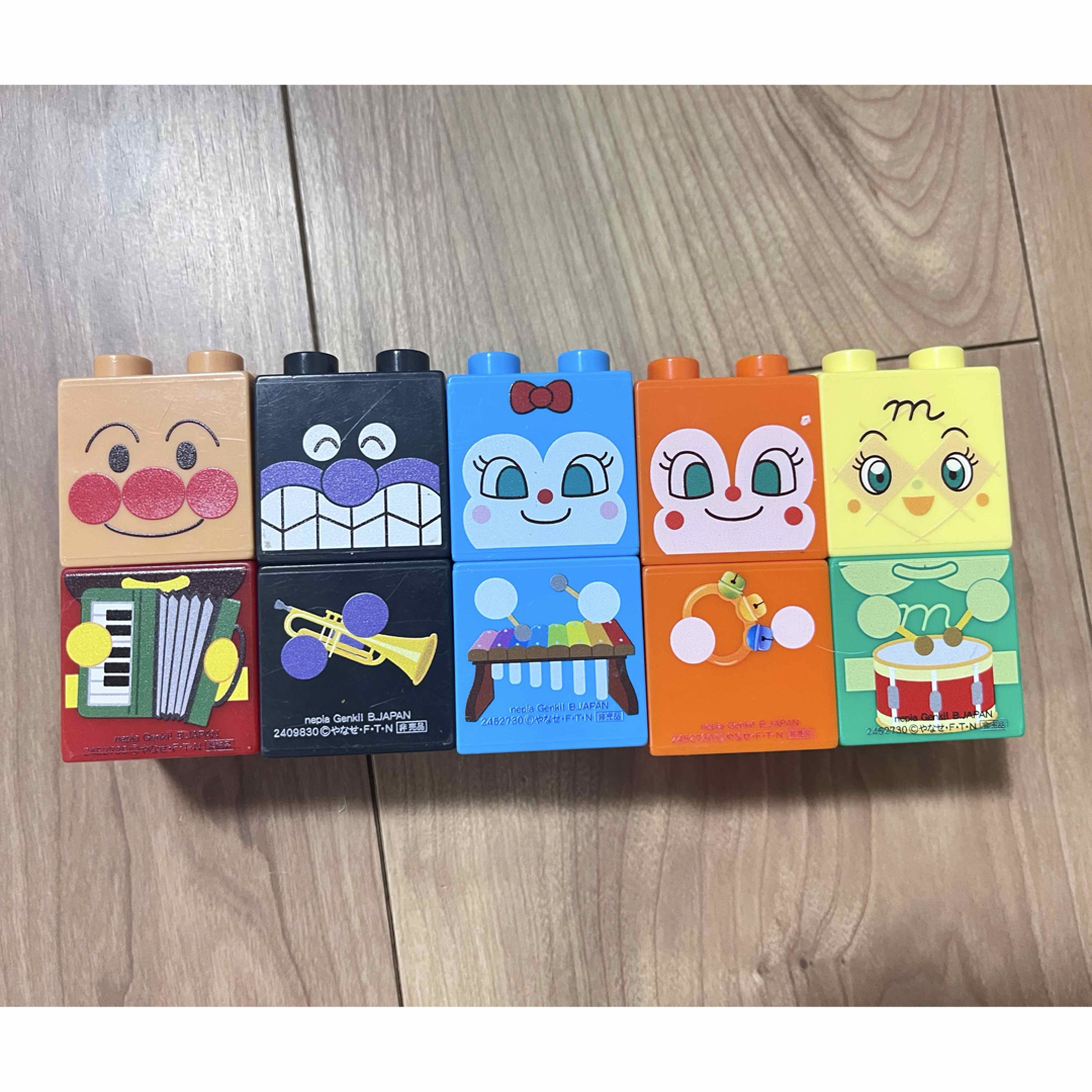 アンパンマン(アンパンマン)のアンパンマンブロック 楽器隊 ブロックラボ キッズ/ベビー/マタニティのおもちゃ(積み木/ブロック)の商品写真