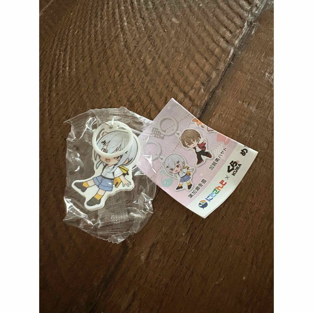 にじさんじ(ニジサンジ)のくら寿司 にじさんじ めじるしチャーム 葉加瀬冬樹 エンタメ/ホビーのおもちゃ/ぬいぐるみ(キャラクターグッズ)の商品写真