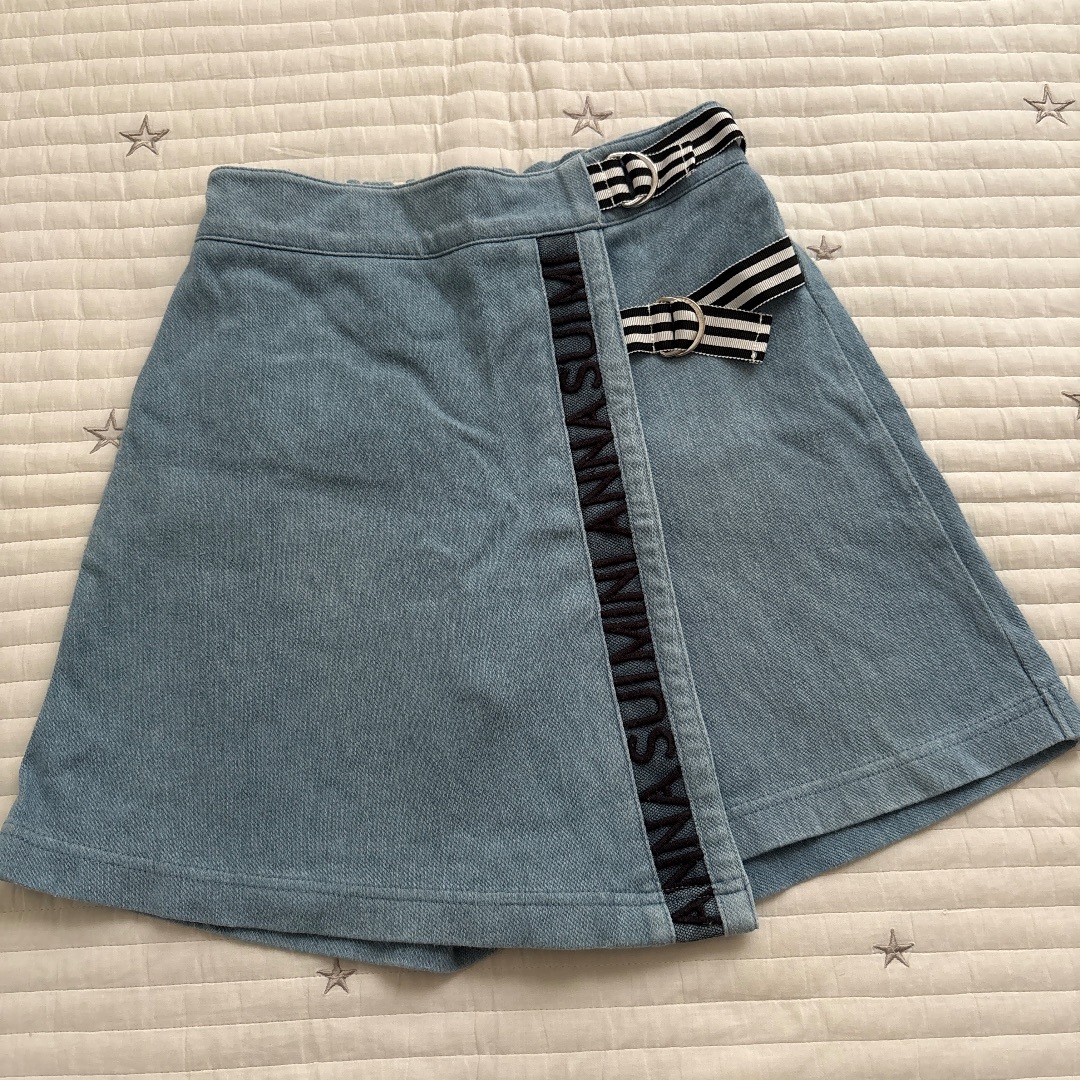 ANNA SUI mini - 新品 ANNA SUI mini チェックレースデニム