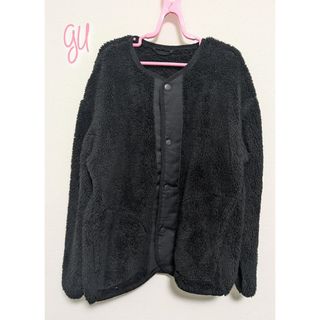ジーユー(GU)の【140 】ジーユー　GU　ボア　カーディガン(カーディガン)