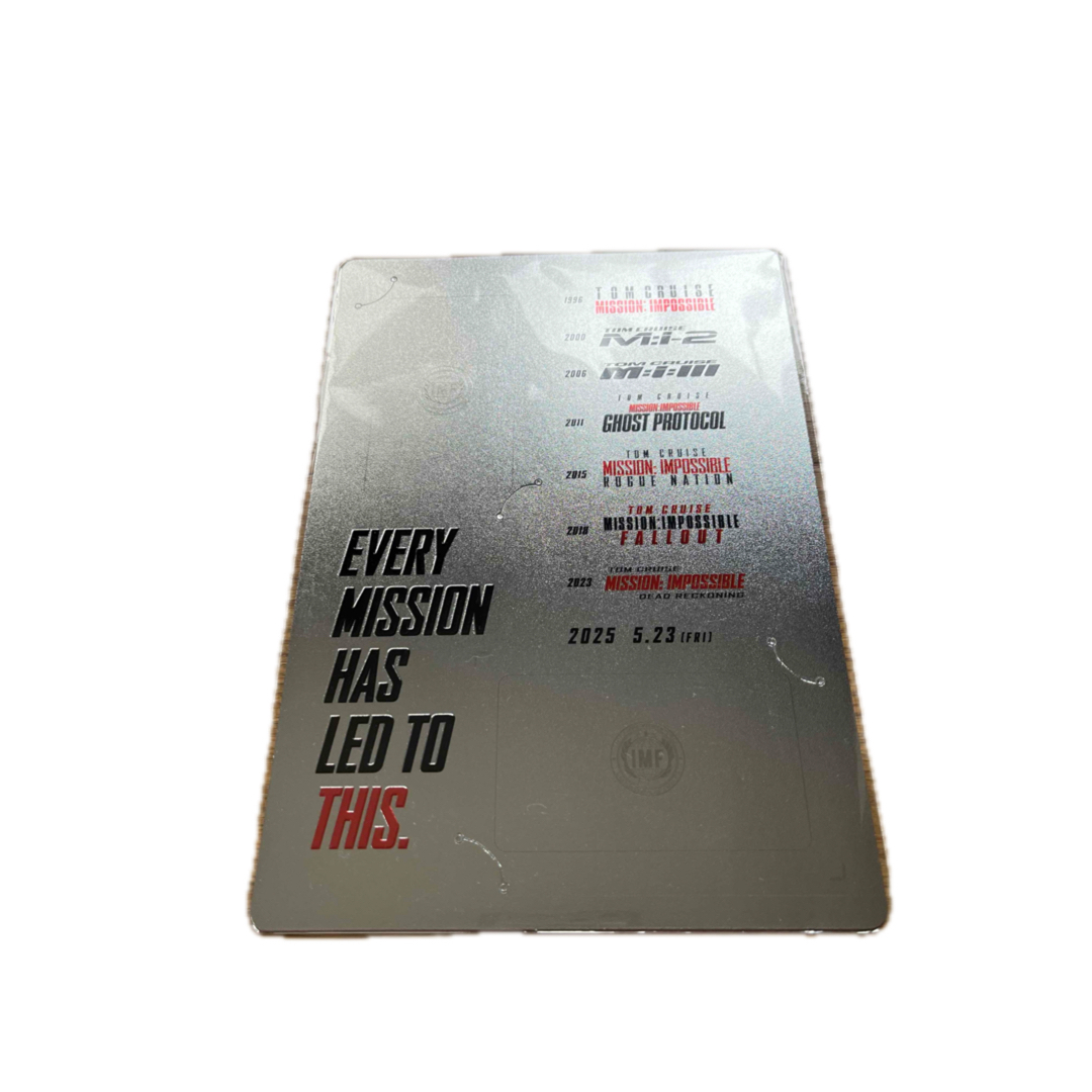 ミッション・インポッシブル/ファイナル・レコニングのムビチケカードホルダー チケットの映画(洋画)の商品写真
