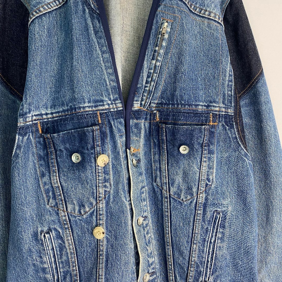masao shimizu マサオシミズ デニムジャケット 再構築 - メルカリ