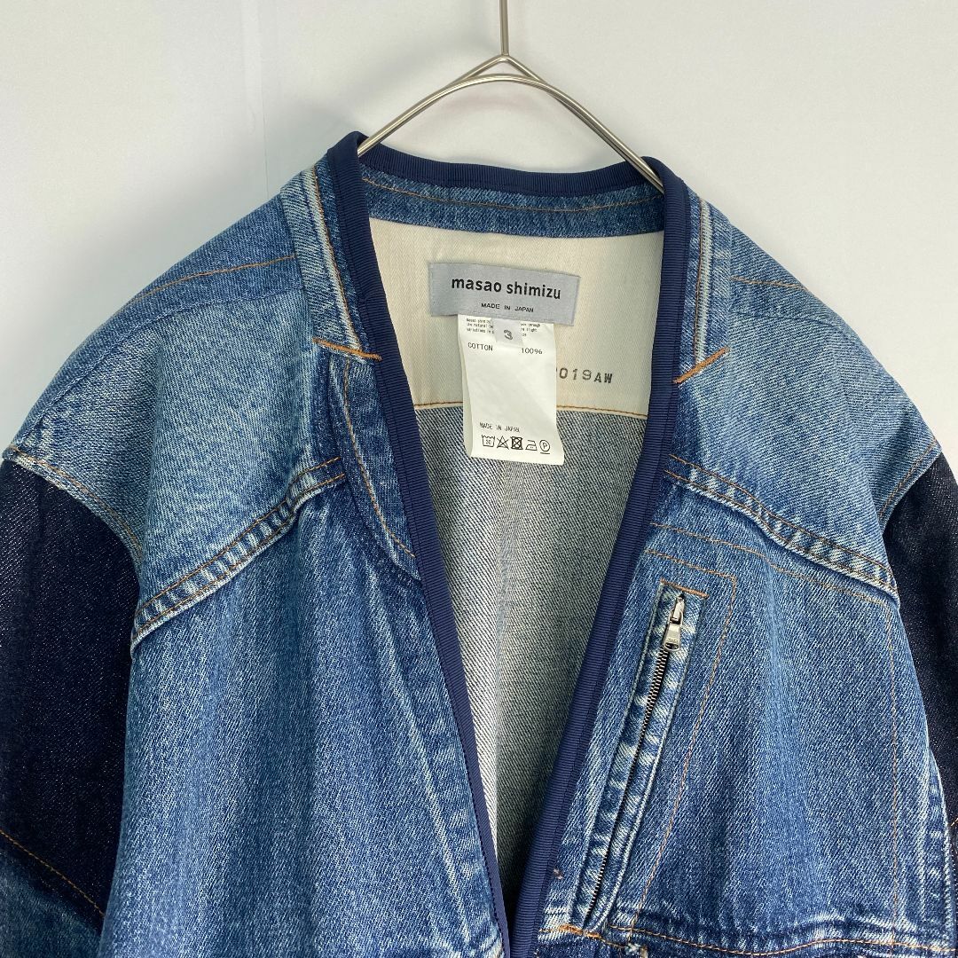 デニムジャケット masao shimizu 19AW リーバイス 再構築 レアの