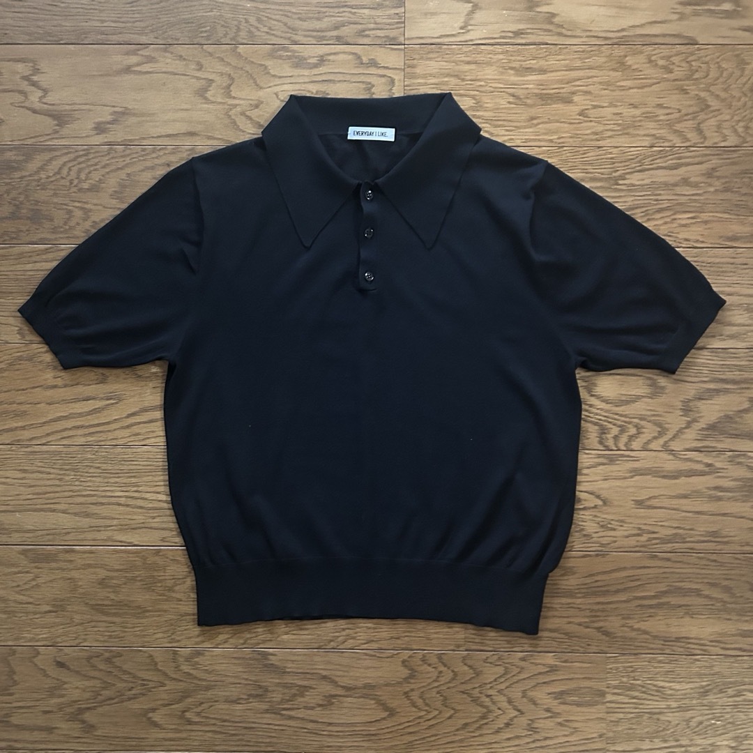 【Deuxieme Classe】*Cotton Poloshirt ニット 専用 Deuxieme Classe Cotton Poloshirt ニット