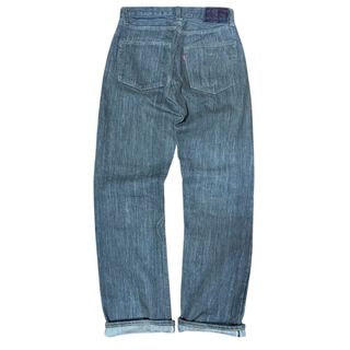 S】ウォッシュブルー 切りっぱなしリワークデニムパンツ g S】ウォッシュブルー 切りっぱなしリワークデニムパンツ g