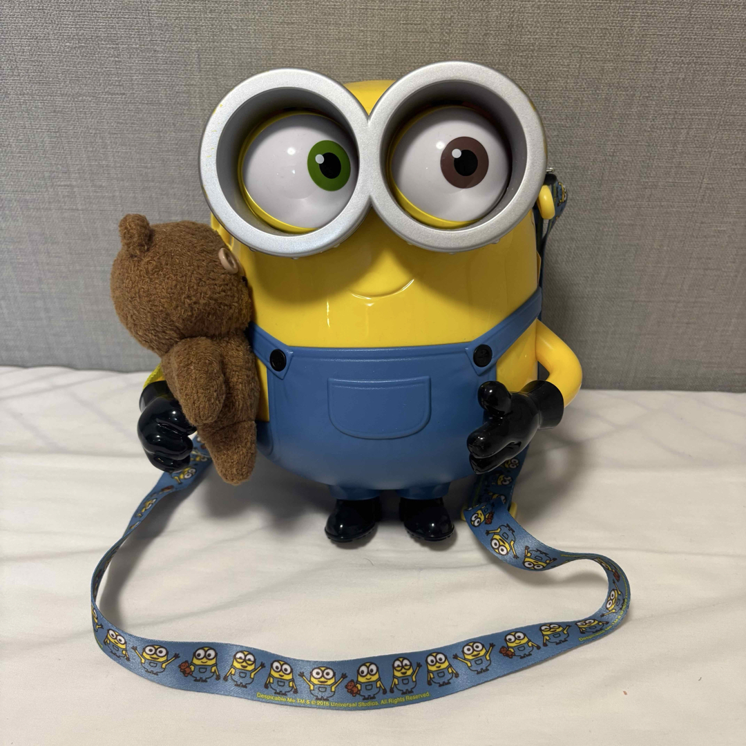 ミニオン おしゃべりポップコーンバケツ usj エンタメ/ホビーのおもちゃ/ぬいぐるみ(キャラクターグッズ)の商品写真
