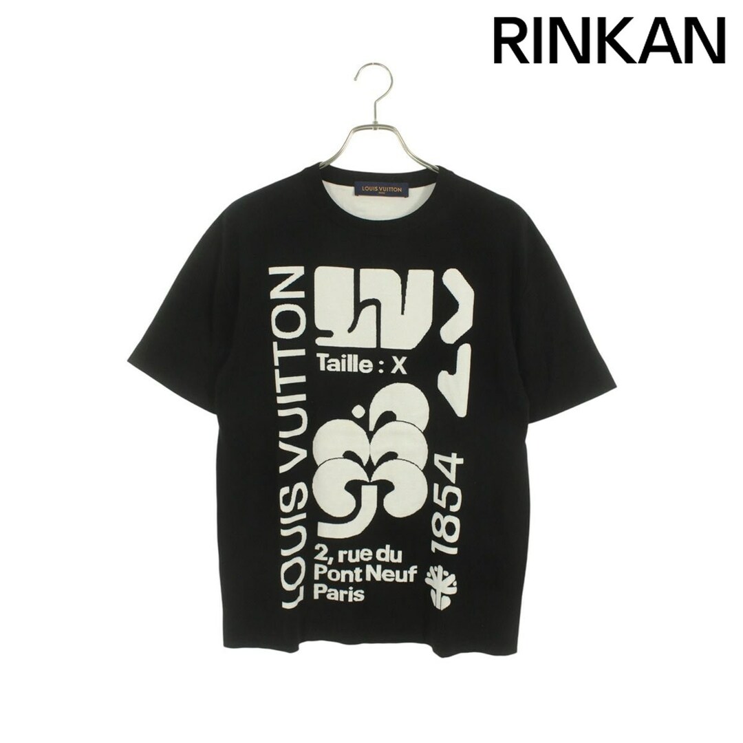 LOUIS VUITTON - ルイヴィトン  20SS  RM201 TZB HIN96W グラフィックロゴインターシャニットTシャツ メンズ M