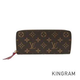 ルイヴィトン(LOUIS VUITTON)のルイ・ヴィトン モノグラム ポルトフォイユ クレマンス M60742 長財布 ラウンドファスナー(財布)