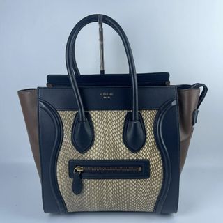 セリーヌ(CELINE)のCELINE セリーヌ ラゲージ マイクロショッパー ハンドバッグ(ハンドバッグ)