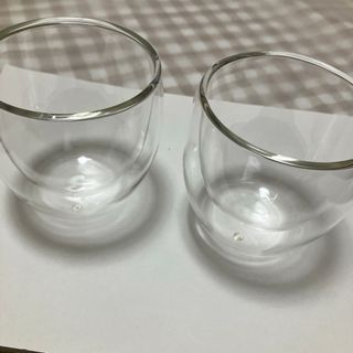 ダブルウォールグラス グラス 2個セット タンブラー 250ml(グラス/カップ)