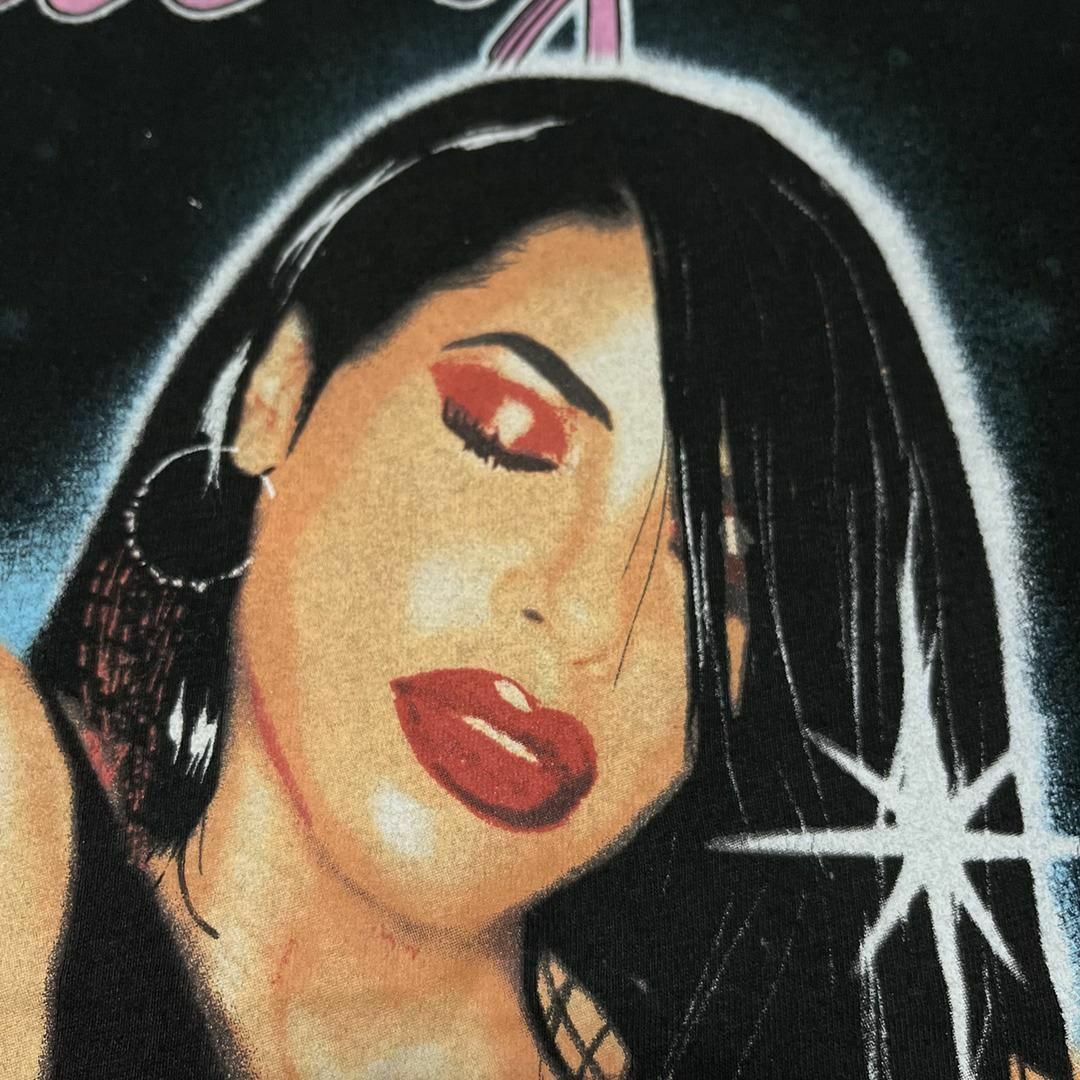 【1241】AALIYAH アリーヤアーティストTシャツ半袖黒ブラックMサイズ メンズのトップス(Tシャツ/カットソー(半袖/袖なし))の商品写真