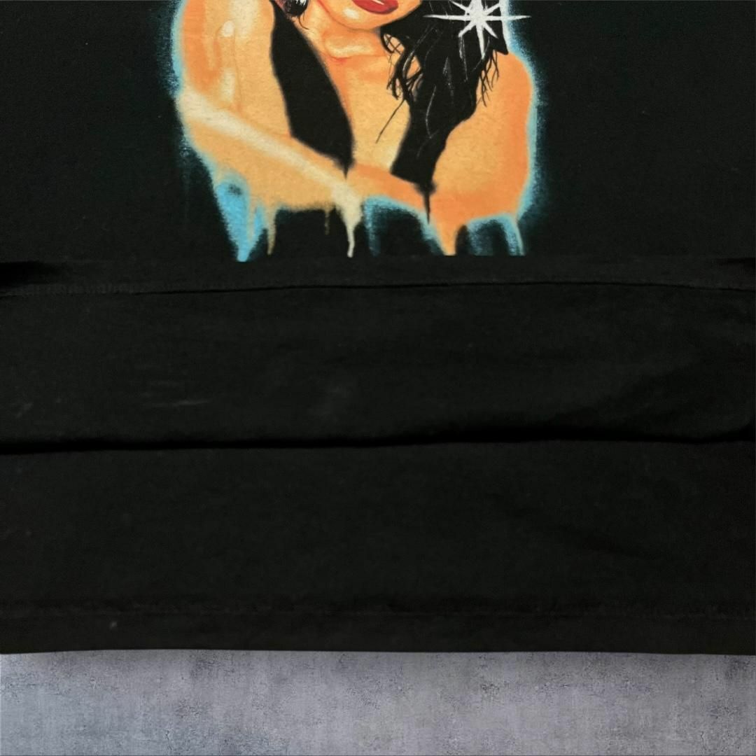 【1241】AALIYAH アリーヤアーティストTシャツ半袖黒ブラックMサイズ メンズのトップス(Tシャツ/カットソー(半袖/袖なし))の商品写真