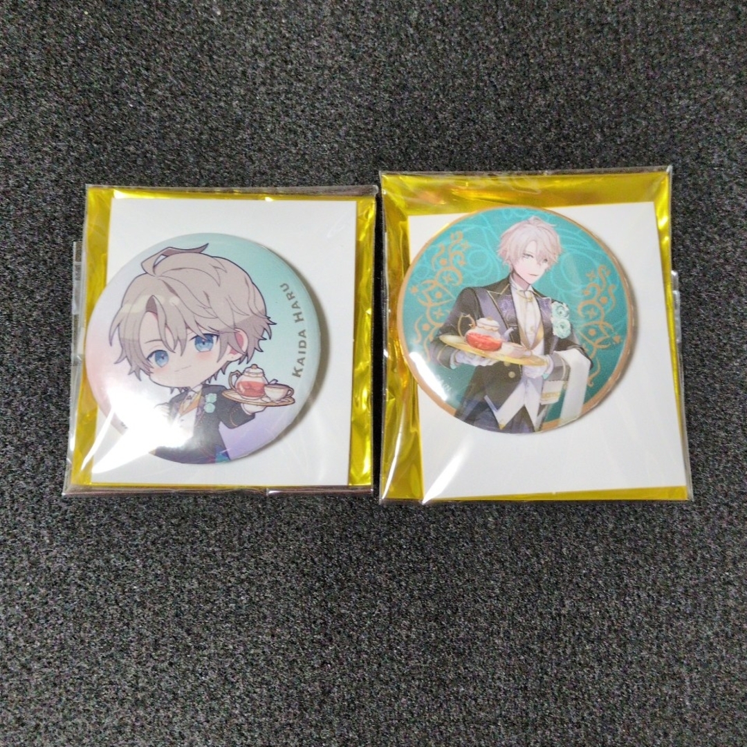 にじさんじ(ニジサンジ)のVΔLZコラボカフェ 缶バッジ 甲斐田晴2個 エンタメ/ホビーのアニメグッズ(バッジ/ピンバッジ)の商品写真