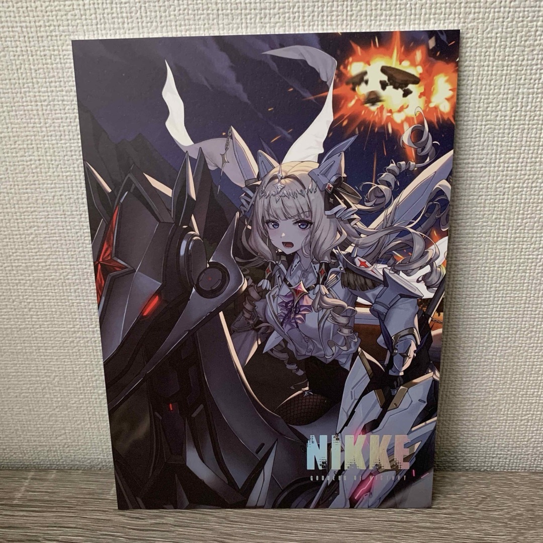 勝利の女神nikke メガニケ ピルグリム 韓国 クラウン 色紙 エンタメ/ホビーのアニメグッズ(その他)の商品写真