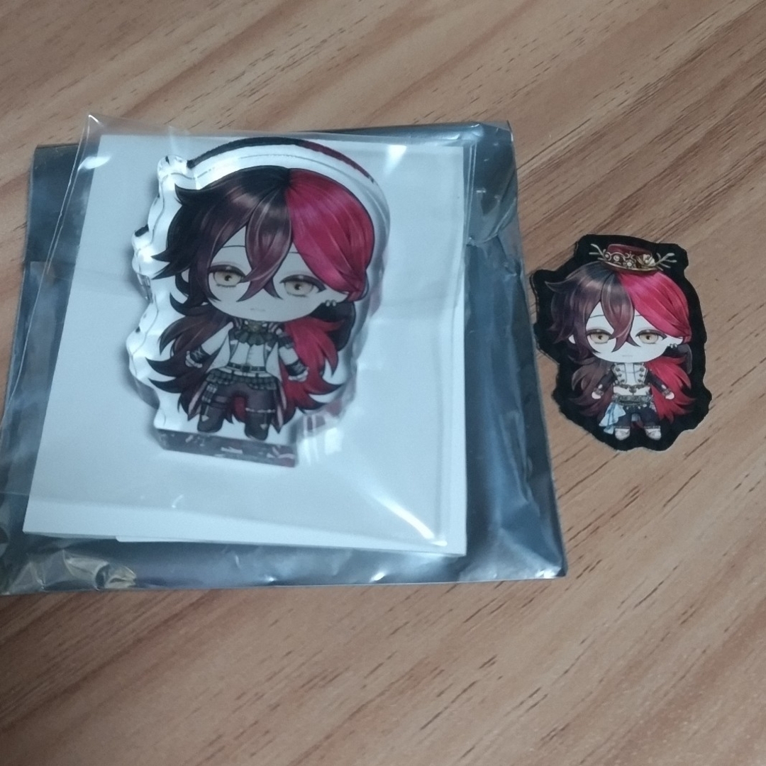 あくねこ ドールアクリル&シール ルカス エンタメ/ホビーのおもちゃ/ぬいぐるみ(キャラクターグッズ)の商品写真