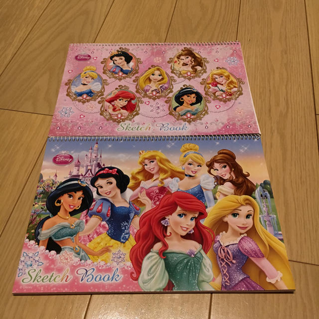 Disney(ディズニー)のプリンセス スケッチブック ディズニー エンタメ/ホビーのアート用品(スケッチブック/用紙)の商品写真