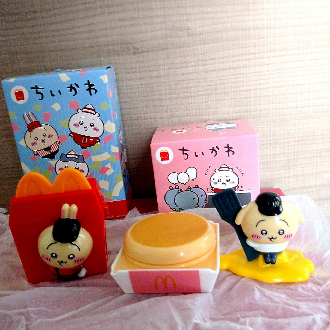 ちいかわ(チイカワ)のちいかわ マクドナルド ハッピーセット うさぎセット(第1.第2弾)匿名配送 エンタメ/ホビーのおもちゃ/ぬいぐるみ(キャラクターグッズ)の商品写真