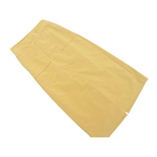 E by eclat イーバイエクラ ロング スカート size38/ベージュ ■◇ レディース