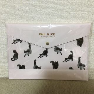 ポールアンドジョー(PAUL & JOE)の新品未開封◎限定柄 ポール&ジョー 水墨画ネコ ステーショナリーケース(その他)