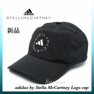 アディダスバイステラマッカートニー(adidas by Stella McCartney)の新品・人気 アディダス バイ ステラマッカートニー★ ロゴキャップ ブラック(キャップ)