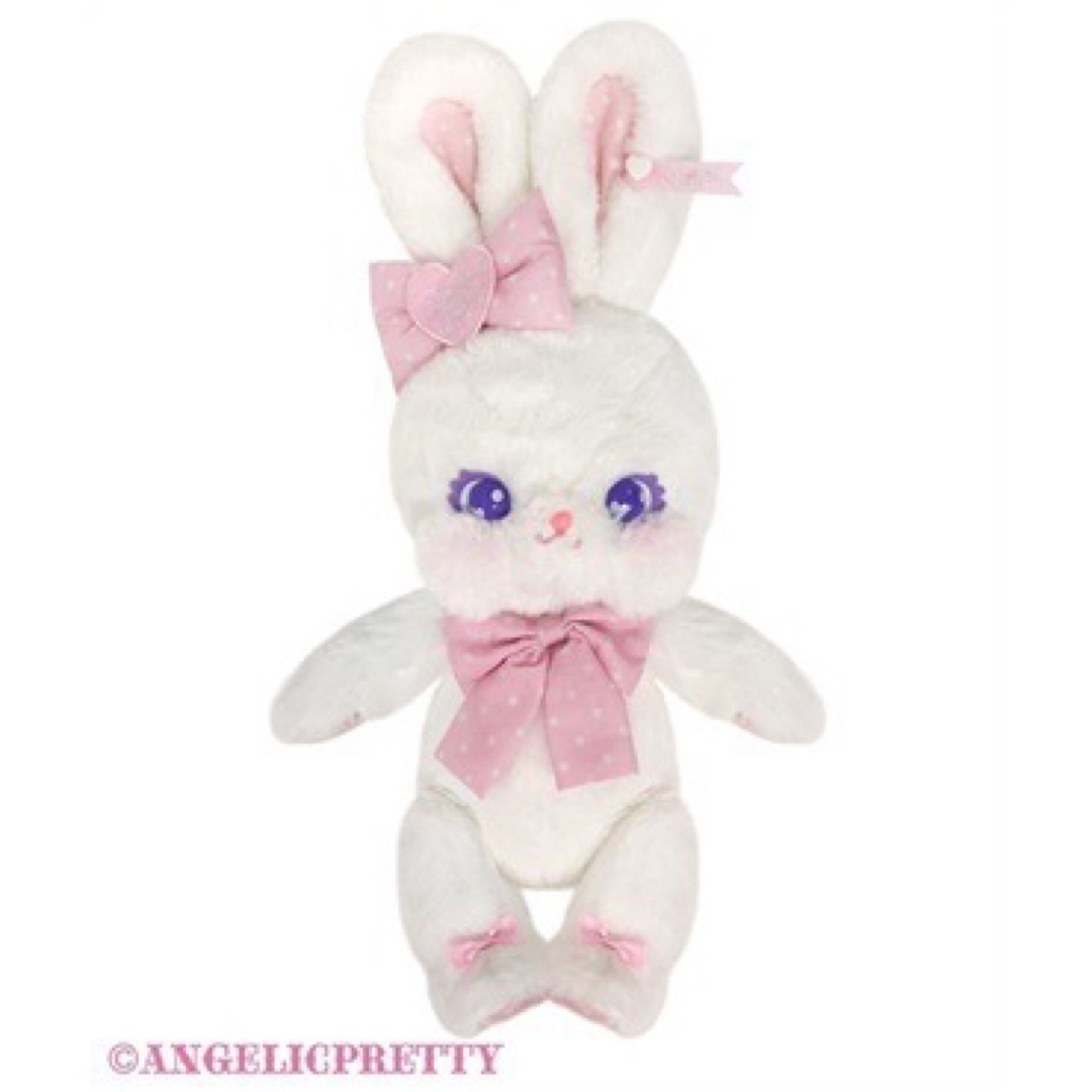 Angelic Pretty(アンジェリックプリティー)のリリカルバニーぬいぐるみポシェット エンタメ/ホビーのおもちゃ/ぬいぐるみ(ぬいぐるみ)の商品写真