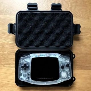 ゲームボーイ アドバンス カラー　本体 収納 ケース　ブラック(携帯用ゲーム機本体)
