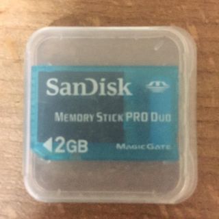 サンディスク(SanDisk)のメモリースティック 2GB(PC周辺機器)