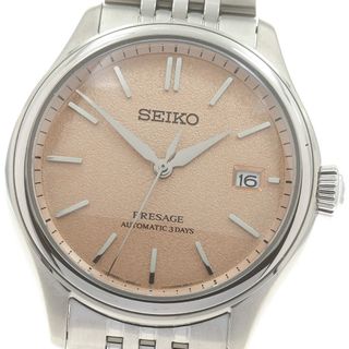 セイコー(SEIKO)のセイコー SEIKO SARX125/6R55-00H0 プレザージュ デイト 自動巻き メンズ 極美品 箱・保証書付き_887427(腕時計(アナログ))