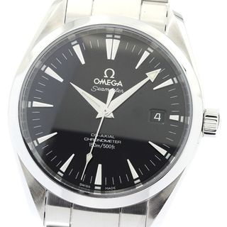 オメガ OMEGA 2503.50 シーマスター アクアテラ コーアクシャル 自動巻き メンズ 美品 _877446