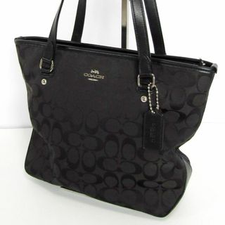 COACH　コーチ　ショルダーバック　シグネチャー　ブラック