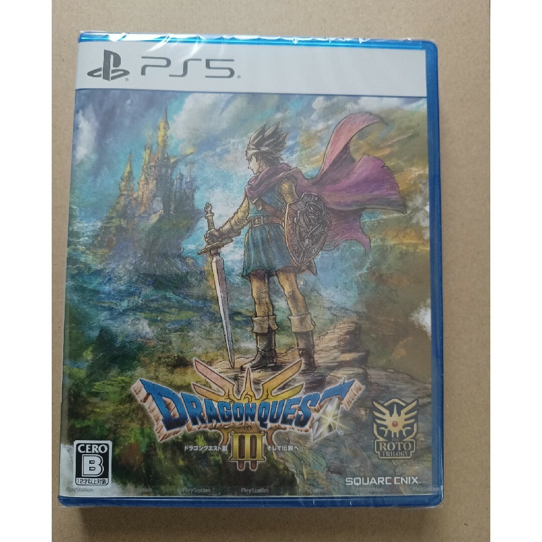 SQUARE ENIX(スクウェアエニックス)のドラゴンクエストIII そして伝説へ… PlayStation 5 エンタメ/ホビーのゲームソフト/ゲーム機本体(家庭用ゲームソフト)の商品写真