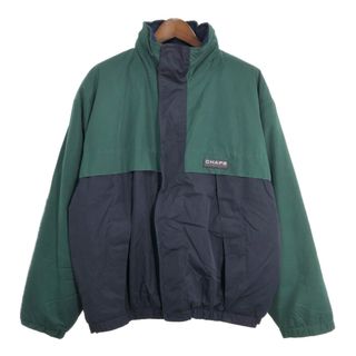 00年代 CHAPS チャップス セーリングジャケット グリーン(メンズ XL)中古 古着 U3400(その他)