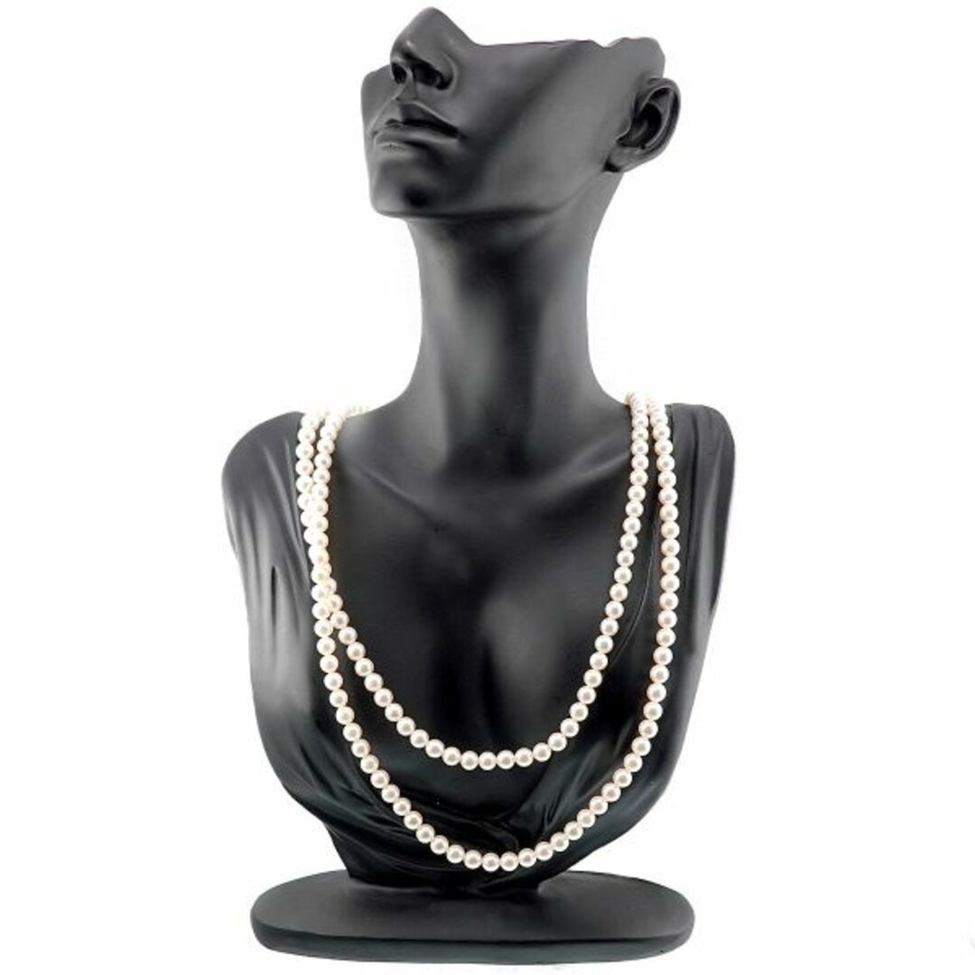[照り極強] MIKIMOTO ロープネックレス☆ 真珠ロング サファイヤ 照り極強] MIKIMOTO ロープネックレス☆アコヤ真珠ロング サファイヤ