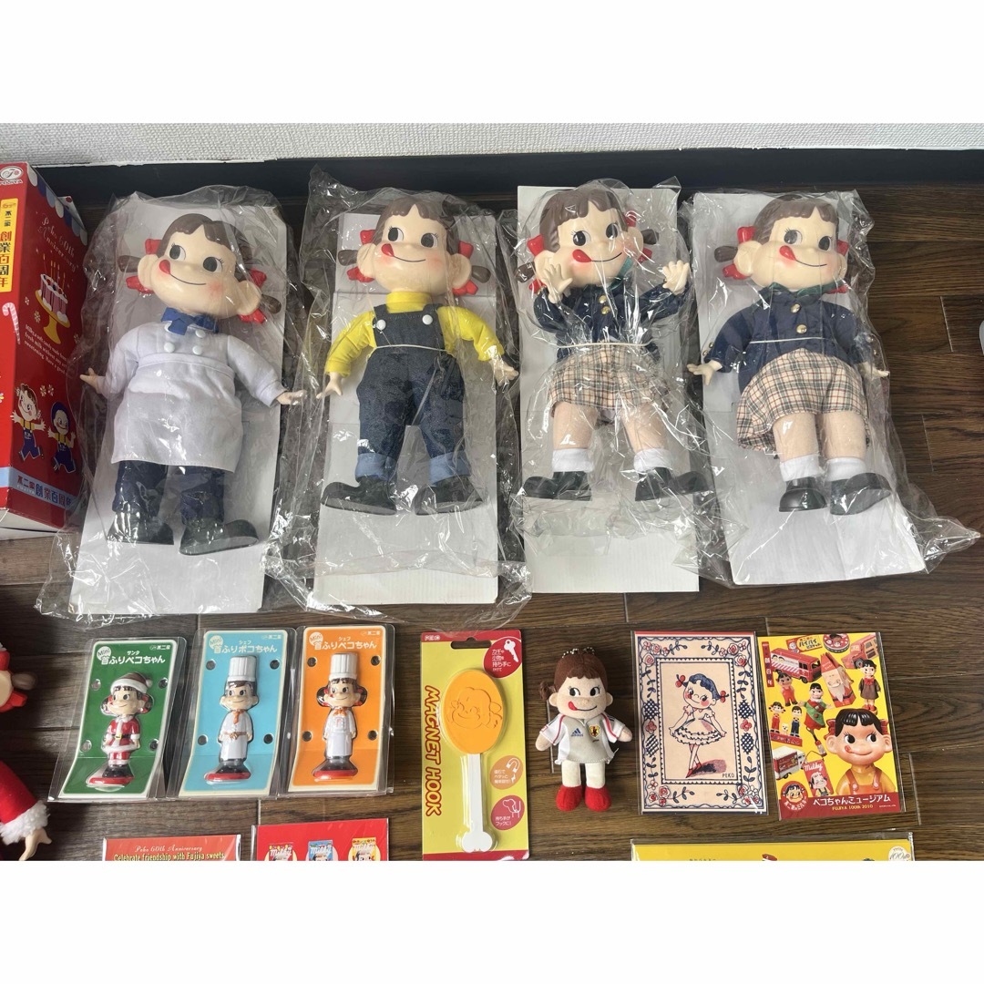 不二家 - 不二家 ペコちゃん人形 ぬいぐるみフィギュアポスト