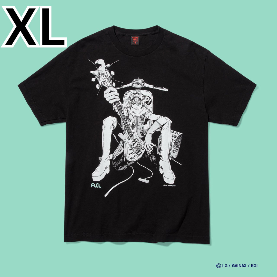 FLCL × GEEKS RULE T SHIRT(ハル子)  XL フリクリ