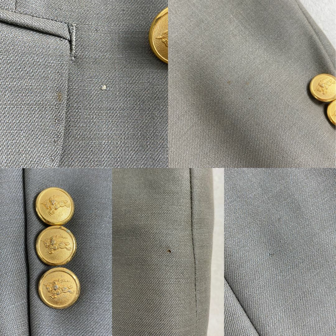 BURBERRY - バーバリー スーツセットアップ ダブル 金ロゴボタン