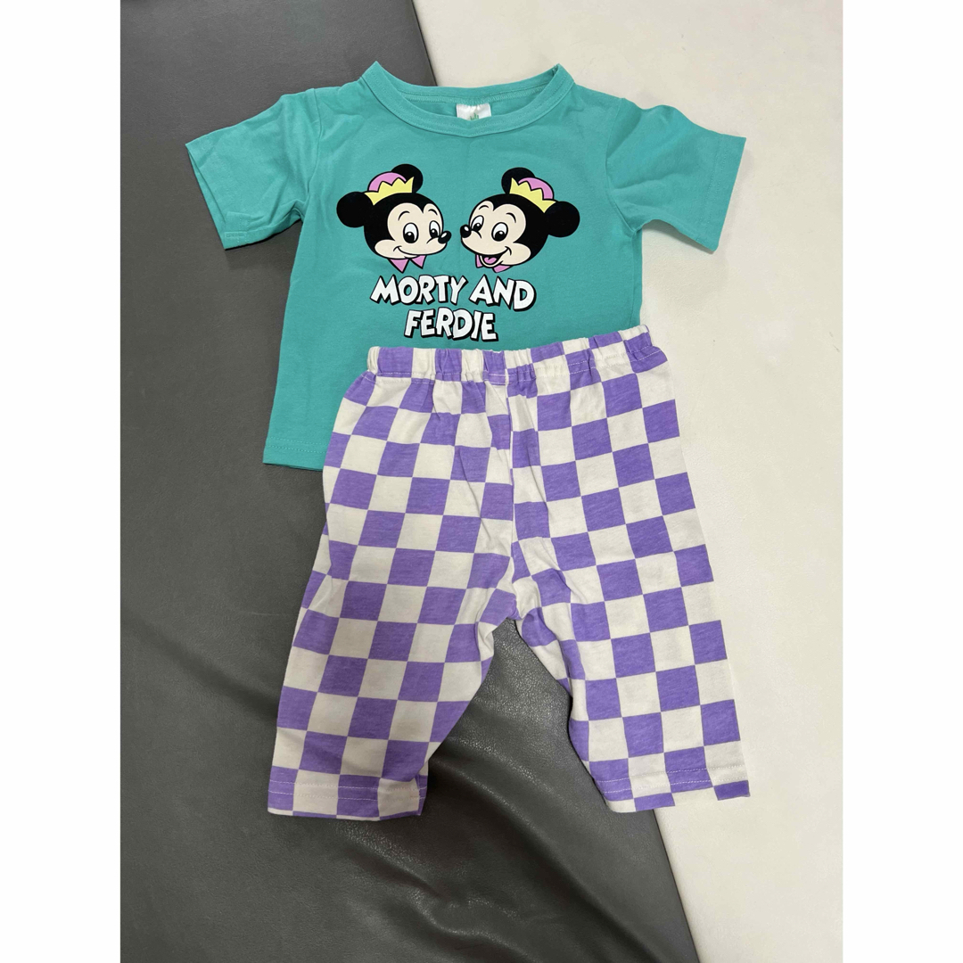 しまむら(シマムラ)のディズニーパジャマ 90 キッズ/ベビー/マタニティのキッズ服女の子用(90cm~)(パジャマ)の商品写真
