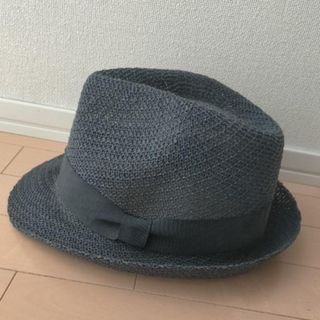 メンズハット　ネイビー(ハット)