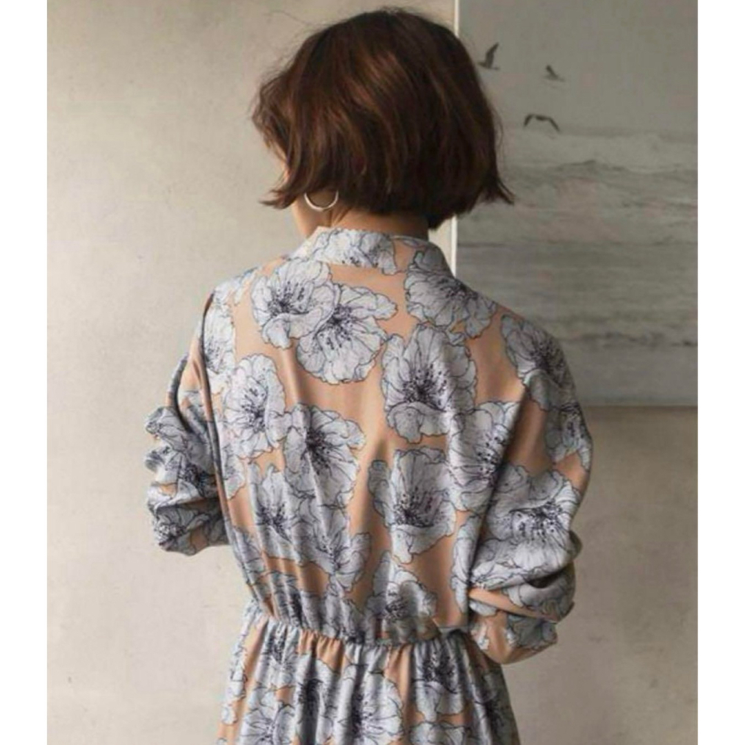 Ameri VINTAGE - Ameri VINTAGE TIE SHIRT DRESS 花柄 Fの通販