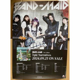 BAND-MAID ポスター2枚セット(ミュージシャン)