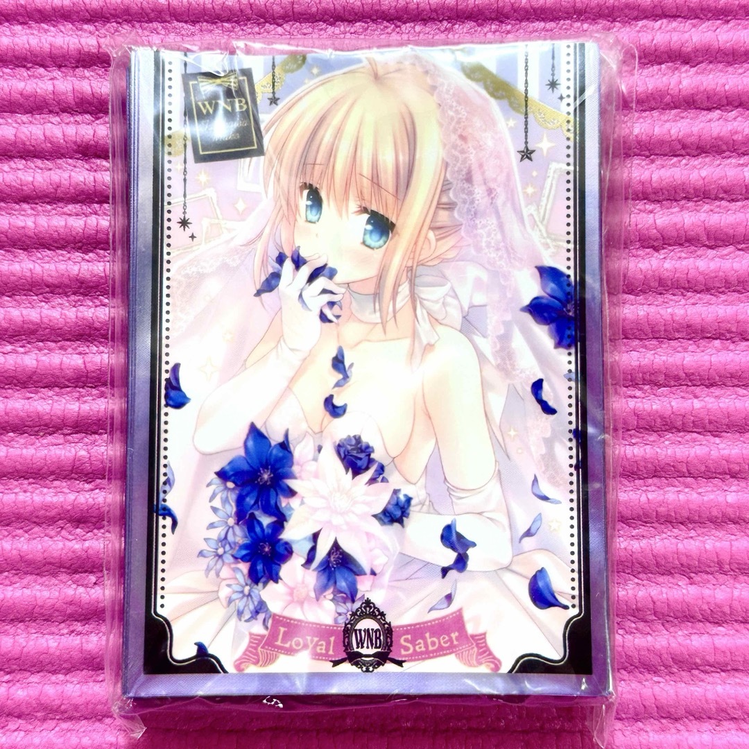 Fate FGO ロイヤルセイバー セイバー 館川まこ WNB カードスリーブ エンタメ/ホビーのトレーディングカード(カードサプライ/アクセサリ)の商品写真